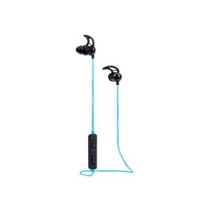 Manhattan Bluetooth In-Ear Headset (Clearance Pricing), Multi Coloured Cable Light, Omnidirectional Mic, Integrated Controls, Ear Hook for Secure Fit, 5 hour usage time (approx)