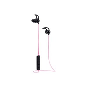 Manhattan Bluetooth In-Ear Headset (Clearance Pricing), Multi Coloured Cable Light, Omnidirectional Mic, Integrated Controls, Ear Hook for Secure Fit, 5 hour usage time (approx)