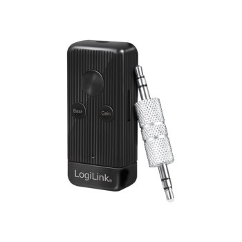 LogiLink Bluetooth wireless audio receiver for headset, speaker, mobile phone, car audio