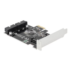 DeLOCK PCI Express Card to 2 x internal USB 3.0 Pin Header - USB-Adapter - PCIe 2.0 - USB 3.0 (intern) x 2