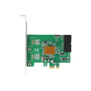 Delock - Speicher-Controller - 4 Sender/Kanal - SATA 6Gb/s - PCIe 2.0 x1