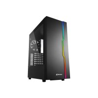 Sharkoon RGB Slider - Mid tower - ATX - Seitenteil mit Fenster (gehärtetes Glas)