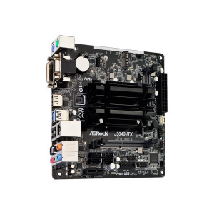 ASRock J5040-ITX - Motherboard - Mini-ITX - Intel Pentium Silver J5040 - USB 3.2 Gen 1 - Gigabit LAN - Onboard-Grafik - HD Audio (8-Kanal)