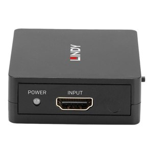 Lindy Compact 2 port HDMI 18G splitter - Video-/Audio-Splitter