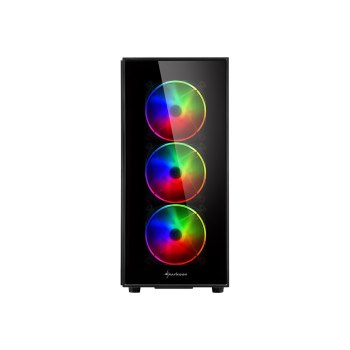 Sharkoon TG5 PRO RGB - Tower - ATX - Seitenteil mit Fenster (gehärtetes Glas)