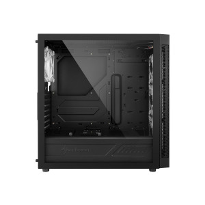 Sharkoon TG5 PRO RGB - Tower - ATX - Seitenteil mit Fenster (gehärtetes Glas)