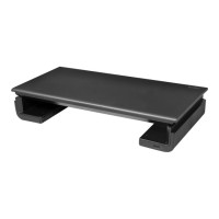 LogiLink Ergonomic riser - Aufstellung - für LCD-Display / Notebook / Tablet - Kunststoff, Metall - Schwarz - Schreibtisch