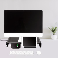 LogiLink Ergonomic riser - Aufstellung - für LCD-Display / Notebook / Tablet