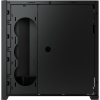 CORSAIR 5000D AIRFLOW - Mid tower - ATX - Seitenteil mit Fenster (gehärtetes Glas) - keine Spannungsversorgung (ATX) - Schwarz - USB/Audio