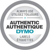 Dymo LabelWriter - Polypropylen (PP) - permanenter Klebstoff - beschichtet - 25 x 25 mm 1700 Etikett(en) (2 Rolle(n)