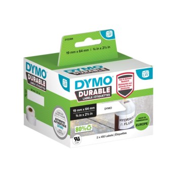 Dymo Permanenter Klebstoff - 64 x 19 mm 900 Etikett(en) (2 Rolle(n)