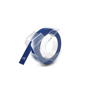 Dymo Blue, glossy - Roll (1 cm x 3.7 m) tape reel labels