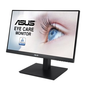 ASUS VA229QSB - LED-Monitor - 54.6 cm (21.5") - 1920 x 1080 Full HD (1080p) @ 75 Hz - IPS - 250 cd/m² - 1000:1 - 5 ms - HDMI, VGA, DisplayPort - Lautsprecher - Schwarz