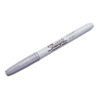 Sharpie Metallic Marker Permanent F 1.4mm Silber 1er Blister