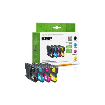 KMP MULTIPACK B77V - 4-pack - black, yellow, cyan, magenta