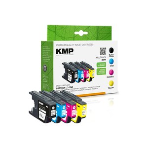 KMP MULTIPACK B59V - 4er-Pack - Schwarz, Gelb, Cyan,...