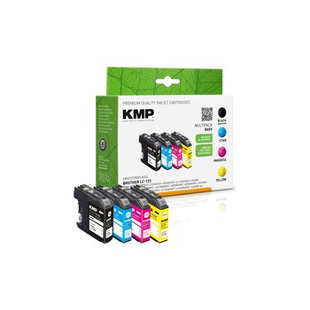 KMP MULTIPACK B60V - 4-pack - black, yellow, cyan, magenta