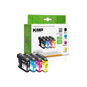 KMP MULTIPACK B60V - 4-pack - black, yellow, cyan, magenta