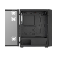 AEROCOOL ADVANCED TECHNOLOGIES Geh AeroCool Midi Graphite black v1 MicroATX/ATX/MiniITX o.N - ATX - ATX - Micro/Mini/Flex-ATX