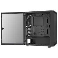 AEROCOOL ADVANCED TECHNOLOGIES Geh AeroCool Midi Graphite black v1 MicroATX/ATX/MiniITX o.N - ATX - ATX - Micro/Mini/Flex-ATX