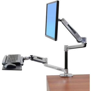 Ergotron LX HD Sit-Stand Desk Mount LCD Arm