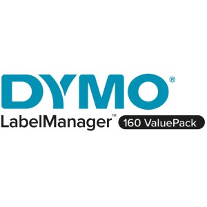 Dymo LabelManager 160 Value Pack mit 3 D1-Baender 12mm...