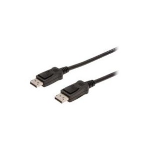 DIGITUS AK-340100-020-S - 2 m - DisplayPort - DisplayPort...