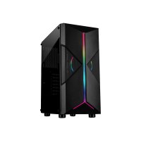 Inter-Tech IT-3306 Cavy - Gaming-Tower - ATX - Seitenteil mit Fenster (Acryl)