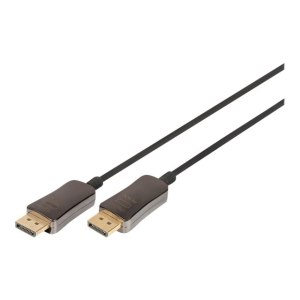 DIGITUS DisplayPort AOC Hybrid Fiber Optic Cable, UHD 8K,...