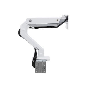 Ergotron HX Desk Monitor Arm - Befestigungskit (Gelenkarm, Spannbefestigung für Tisch, Tischplattenbohrung, Pivot, Befestigungsteile, Verlängerungsteil) - für Monitor - weiß - Bildschirmgröße: bis zu 106,7 cm (bis zu 42 Zoll) - Schreibtisch