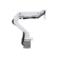 Ergotron HX Desk Monitor Arm - Befestigungskit (Gelenkarm, Spannbefestigung für Tisch, Tischplattenbohrung, Pivot, Befestigungsteile, Verlängerungsteil) - für Monitor - weiß - Bildschirmgröße: bis zu 106,7 cm (bis zu 42 Zoll) - Schreibtisch