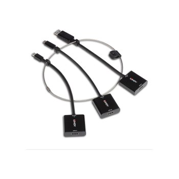 Lindy Adapter - black - 4K60Hz (3840 x 2160) support