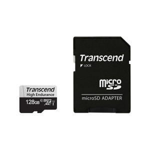 Transcend 350V - Flash memory card (SD adapter included)
