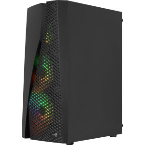 AEROCOOL ADVANCED TECHNOLOGIES Midi Wave v3 B/Win/RGB mi.Atx/Atx/ITX - Midi/Minitower - ATX - 3,5 " - PC-/Server Netzteil - Kühler - USB 2.0 - USB 3.0