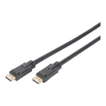 DIGITUS Displayport Verbindungskabel, DP, m/ amp