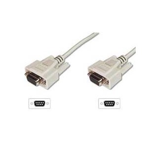 DIGITUS Datatransfer connection cable, D-Sub9/F - D-Sub9/F