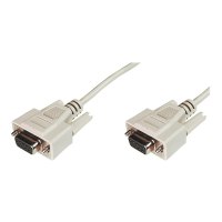 DIGITUS Datatransfer connection cable, D-Sub9/F - D-Sub9/F