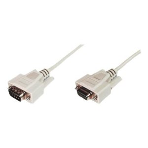 DIGITUS Datatransfer extension cable, D-Sub9/M - D-Sub9/F