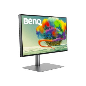 BenQ DesignVue PD2725U - LED-Monitor - 68.58 cm (27") - 3840 x 2160 4K @ 60 Hz - IPS - 250 cd/m² - 1200:1 - HDR10 - 5 ms - 2xThunderbolt 3, 2xHDMI, DisplayPort - Lautsprecher - Grau, Schwarz