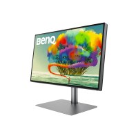 BenQ DesignVue PD2725U - LED-Monitor - 68.58 cm (27") - 3840 x 2160 4K @ 60 Hz - IPS - 250 cd/m² - 1200:1 - HDR10 - 5 ms - 2xThunderbolt 3, 2xHDMI, DisplayPort - Lautsprecher - Grau, Schwarz