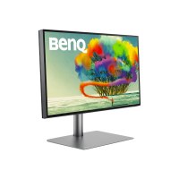 BenQ DesignVue PD2725U - LED-Monitor - 68.58 cm (27") - 3840 x 2160 4K @ 60 Hz - IPS - 250 cd/m² - 1200:1 - HDR10 - 5 ms - 2xThunderbolt 3, 2xHDMI, DisplayPort - Lautsprecher - Grau, Schwarz