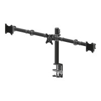 Iiyama DS1003C-B1 - Aufstellung - einstellbarer Arm - für 3 Monitore - Schwarz - Bildschirmgröße: 25.4-68.6 cm (10"-27")