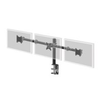 Iiyama DS1003C-B1 - Aufstellung - einstellbarer Arm - für 3 Monitore - Schwarz - Bildschirmgröße: 25.4-68.6 cm (10"-27")