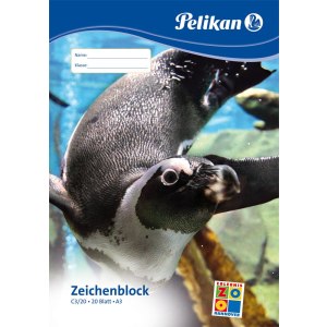 Pelikan C3/20 - Zeichenblock - A3 - 20 Blatt - Karton