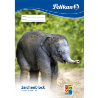 Pelikan 224840 - Art paper pad - 20 sheets - Boy/Girl - 100 g/m²