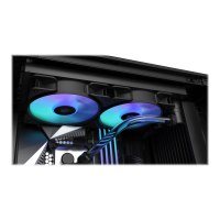 Fractal Design Aspect 12 RGB PWM - Gehäuselüfter - 120 mm - Schwarz (Packung mit 3)