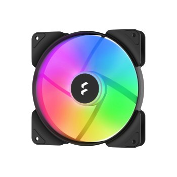 Fractal Design Aspect 14 RGB PWM - Gehäuselüfter - 140 mm - Schwarz (Packung mit 3)