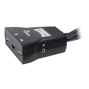 Inter-Tech Argus KVM-LS-21HA HDMI - KVM / audio switch