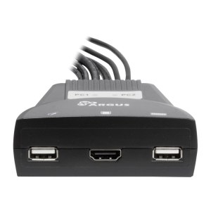 Inter-Tech Argus KVM-LS-21HA HDMI - KVM-/Audio-Switch - 2 x KVM/Audio