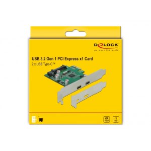 Delock USB adapter - PCIe 2.0 low profile